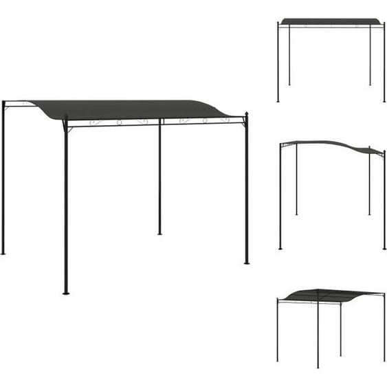 vidaXL Pavillon 3x2,4 m Anthracite - Pavillons & Tentes de réception