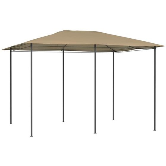 vidaXL Pavillon 3x4x2,6 m Taupe 160 g/m