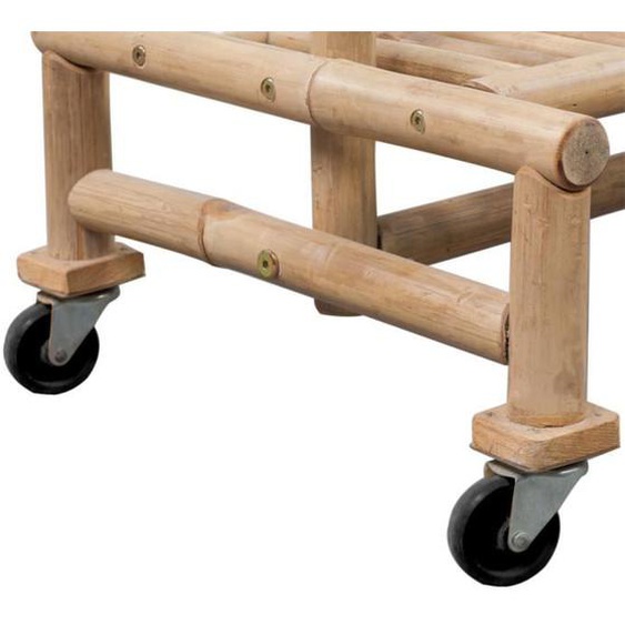 vidaXL Penderie en Bambou, Porte-vêtement avec Support à Chaussures, Portant à vêtement avec Rangement, Porte-manteau de 242496
