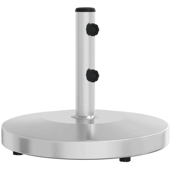 vidaXL Pied de parasol Ø32/38/48 mm Mât 25 kg Rond