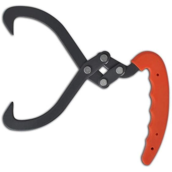 vidaXL Pince en bois avec poignée en PVC 4 pcs.