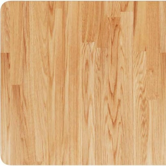 vidaXL Plan de toilette brun clair 100x50x1,5 cm Bois massif traité