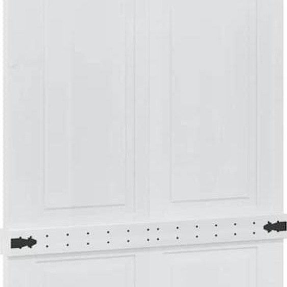 vidaXL Porte de grange  90 x 210 cm en pin massif