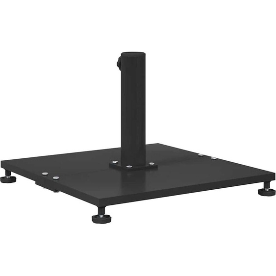 vidaXL Porte-parapluies dextérieur noir 45 x 45 x 31 cm acier