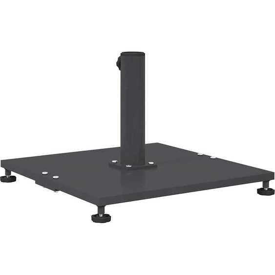 vidaXL Porte-parapluies pour lextérieur Gris foncé 45 x 45 x 31 cm Acier