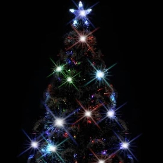 vidaXL Sapin de Noël artificiel avec support/LED 150 cm 170 branches