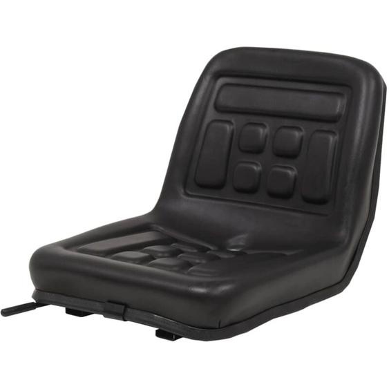 Vidaxl - Siège de tracteur universel Noir