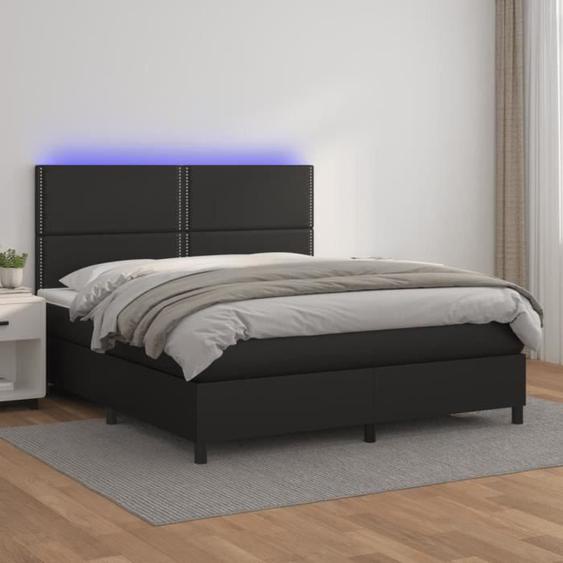 vidaXL Sommier à lattes de lit avec matelas Blanc 90x200 cm Similicuir 3137582