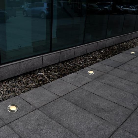 vidaXL Spot encastré de sol extérieur 12 pcs. Rond