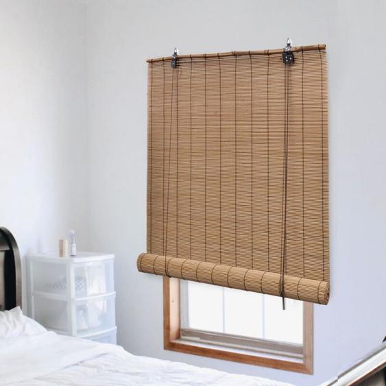 Vidaxl - Store roulant en bambou 80x220 cm Marron