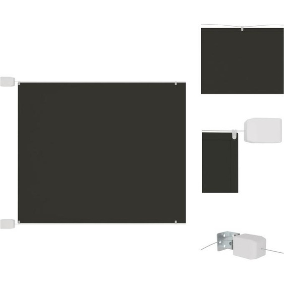 vidaXL Store vertical Anthracite 180x1000 cm Toile Oxford - Parasols & Protection solaire