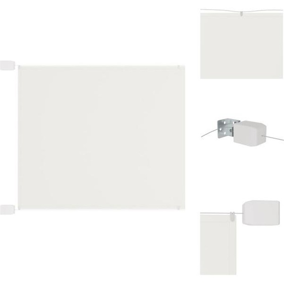 vidaXL Store vertical Blanc 140x800 cm Tissu Oxford - Parasols & Protection solaire