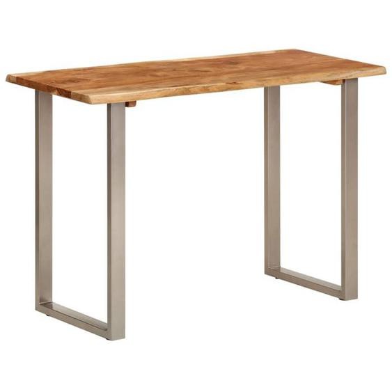 vidaXL Table à dîner 110x50x76 cm Bois dacacia solide 350293