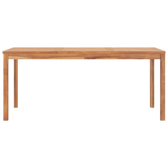 vidaXL Table de jardin à manger 180x90x77 cm teck massif