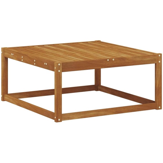 vidaXL Table dextérieur Nature 79 x 79 x 37 cm