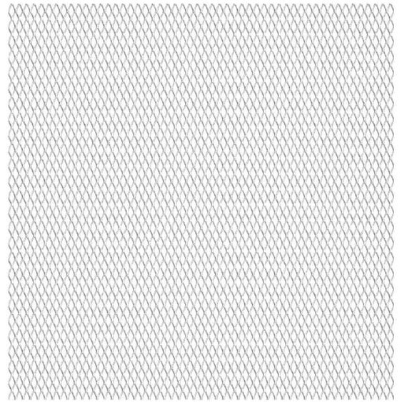 vidaXL Tapis de mailles en métal déployé acier inoxydable 100x85 cm 20x10x2 mm