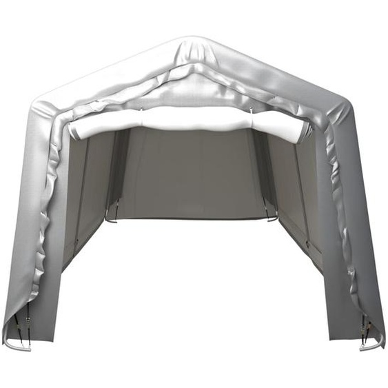 vidaXL Tente de stockage 300x900 cm Acier gris