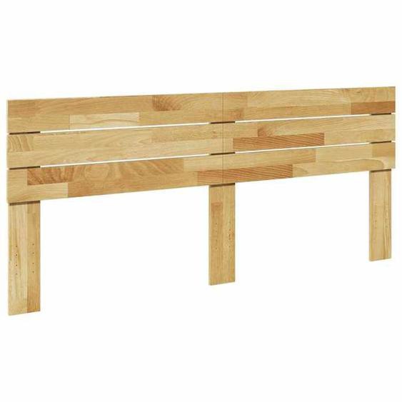 vidaXL Tête de lit 180 cm bois massif de chêne, tête de lit à panneau, tête de lit en bois massif, tête de lit pour lit 851982