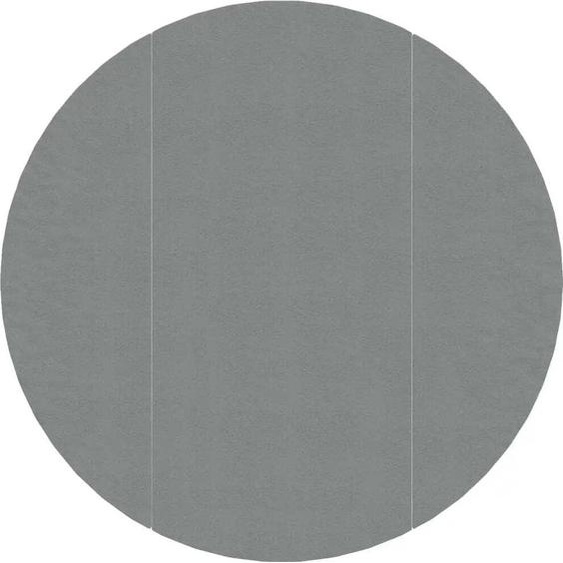 vidaXL Toile de fond de piscine Gris clair Ø306 cm Polyester Géotextile