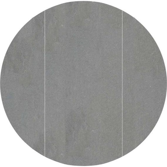 vidaXL Toile de fond de piscine Gris clair Ø306 cm Polyester Géotextile