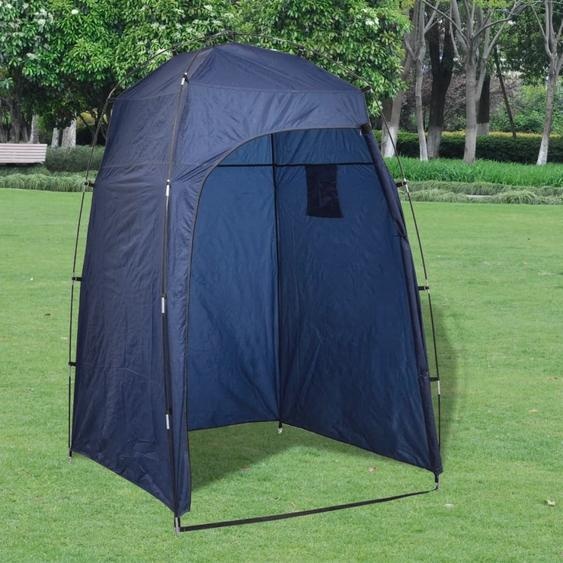 vidaXL Toilettes de camping portables avec tente 10+10 L