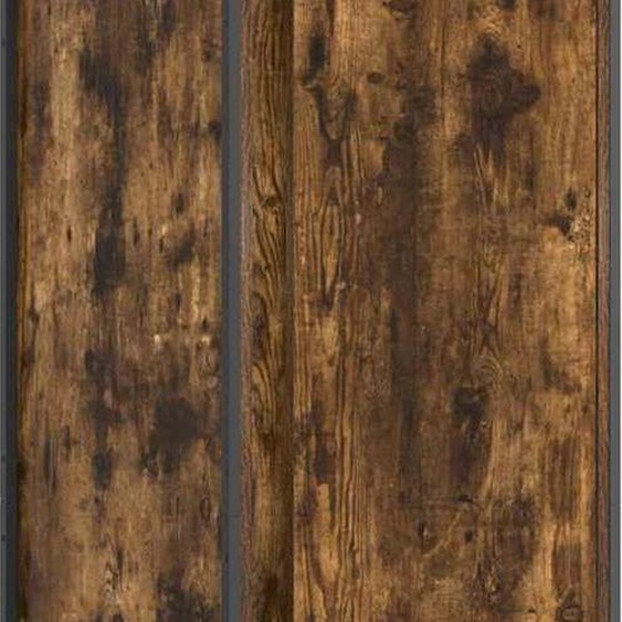 vidaXL Warderobe 2 pcs Raucharbe 50 x 50 x 200 cm Bois composite