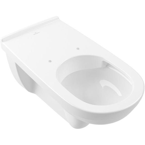 V+B Wand-Tiefspül-WC Vita O. NOVO randlos längerer Zulauf 360x700mm weiß