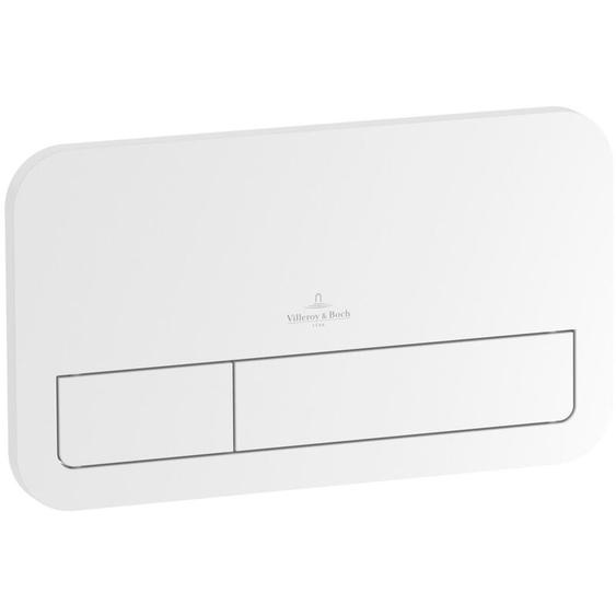 Villeroy&boch - ViConnect Plaque de déclenchement wc 200S, Blanc