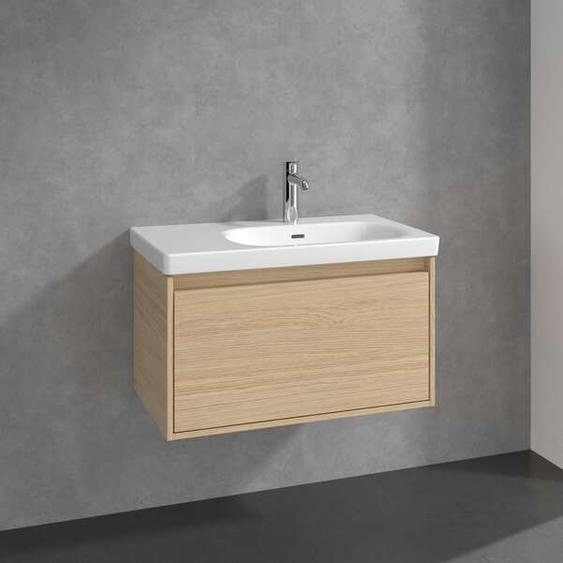 Villeroy und Boch Meuble sous-vasque Villeroy et Boch Skyla C78600VJ 1 tiroir, 772 x 436 x 439 mm, chêne nordique