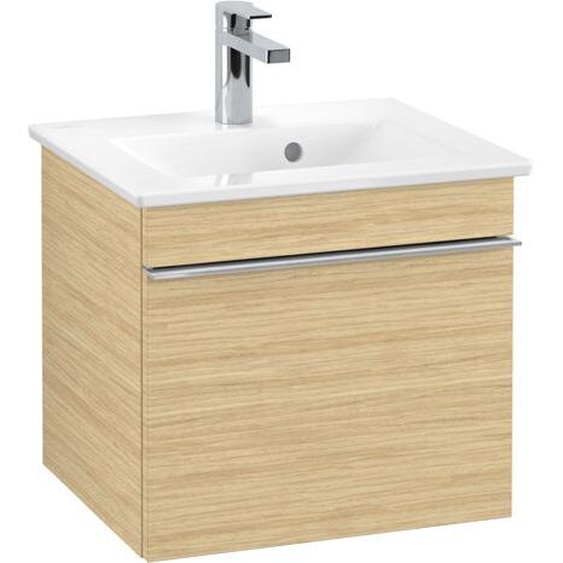 Villeroy und Boch Venticello Villeroy et Boch vasque A93101VJ 46,6 x 42 x 42,6 cm, poignée chrome, chêne nordique