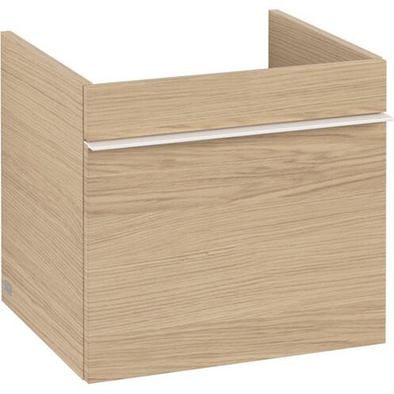 Villeroy und Boch Venticello Villeroy et Boch vasque A93102VJ 46,6 x 42 x 42,6 cm, poignée blanc, chêne nordique