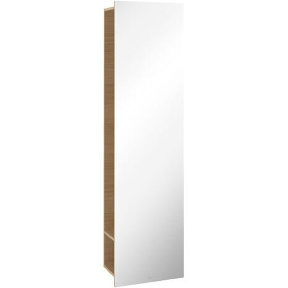 Villeroy und Boch Villeroy et Boch Subway 3.0 étagère miroir C59700VJ 45x170x30cm, avec étagère à droite, chêne nordique