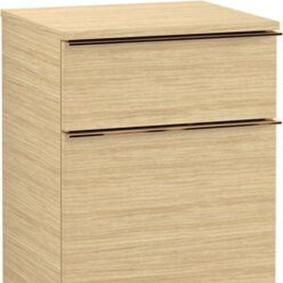 Villeroy und Boch Villeroy et Boch Venticello armoire latérale A95005VJ 40,4 x 86,6 x 37,2 cm, gauche, poignée cuivre, chêne nordique