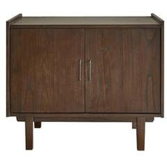 VINTAGE  Meuble de salle de bain en mindi massif 90 cm