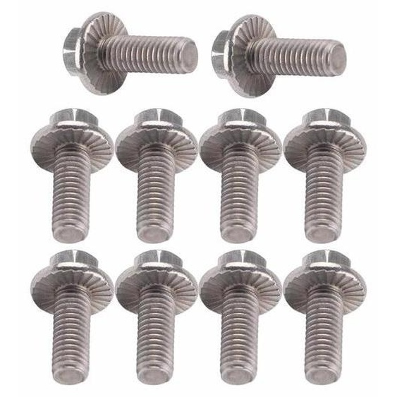 Vis à six pans creux en acier inoxydable M6 à tête cylindrique, 20 mm