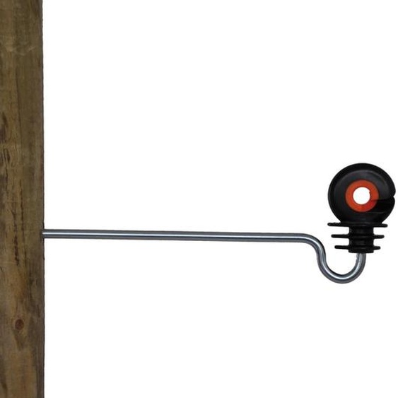 Vis décartement isolateur XDI Courbe 18 cm Bois (10 Pièces) - Metal Core