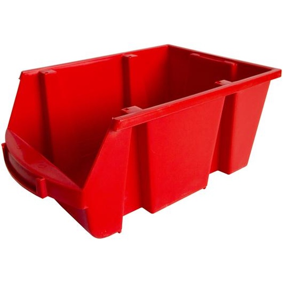 VISO Bac à bec en polypropylène - 10 L - Rouge