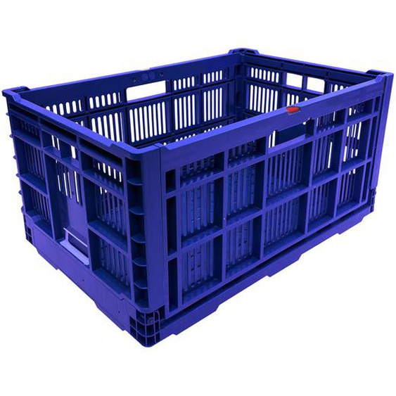 Viso Bac pliant de rangement - Volume 60 L  - Bleu