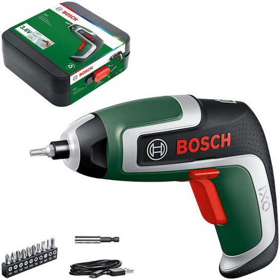 Visseuse 3,6V IXO 7 (sans batterie ni chargeur) en coffret - BOSCH - 06039E0000