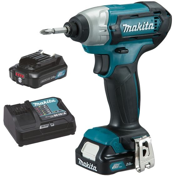 Visseuse à chocs CXT 12V + 2 batteries 2Ah + chargeur - MAKITA - TD110DWAE