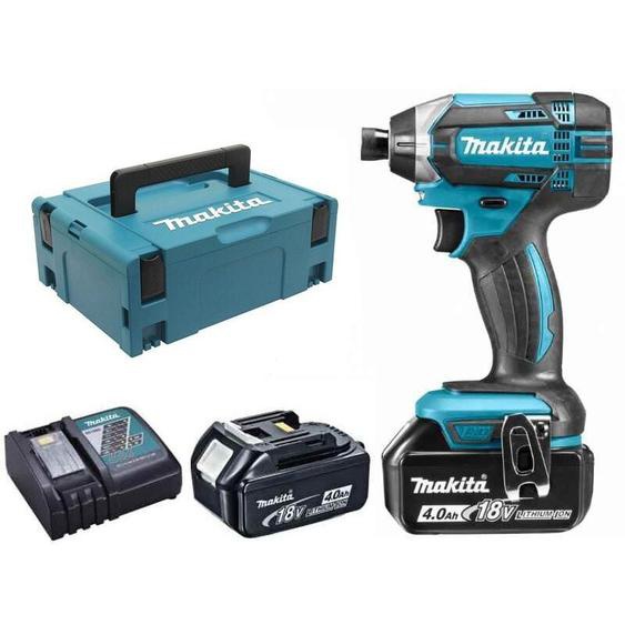 Visseuse à chocs MAKITA DTD152RMJ - 18V Li-Ion 4.0 Ah 165 Nm - 2 batteries - Chargeur - Coffret