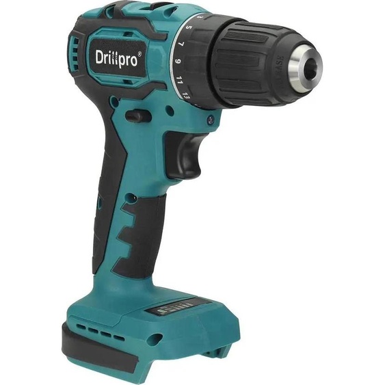 Visseuse sans fil Perceuse - Sans fil 10 mm - Moteur sans balais - 18 V - 1800 tr/min - 21+1 niveaux de couple - Sans batterie - Or