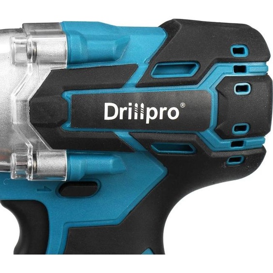 Visseuse sans fil - Sans balais 18V - Couple 520 Nm - 3300 tr/min - 2 Batteries - Prise UE - Beige