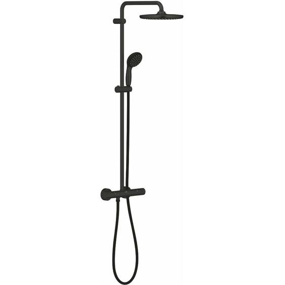 Vitalio Start - Set de douche 250 avec thermostat, 1 jet, noir mat 266772430 - Grohe