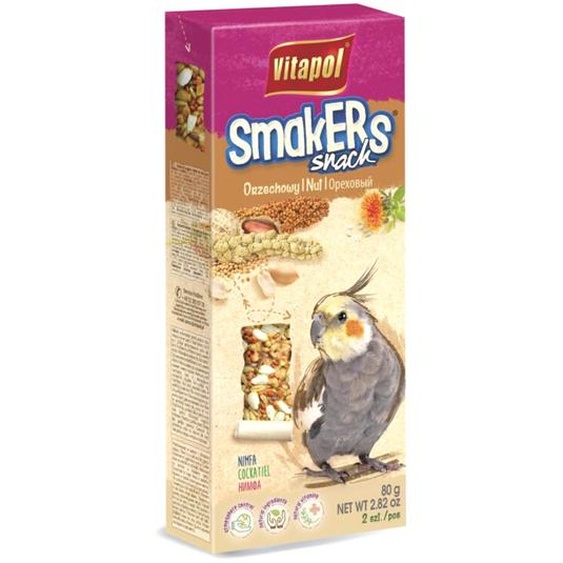 Vitapol Smakers pour nymphes - noyer 2pc [2207]