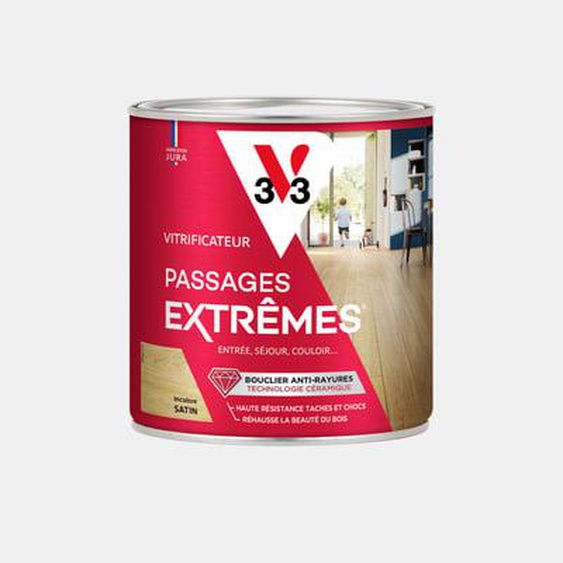 Vitrificateur Passages Extrêmes® Chêne moyen Satin 0,75 L