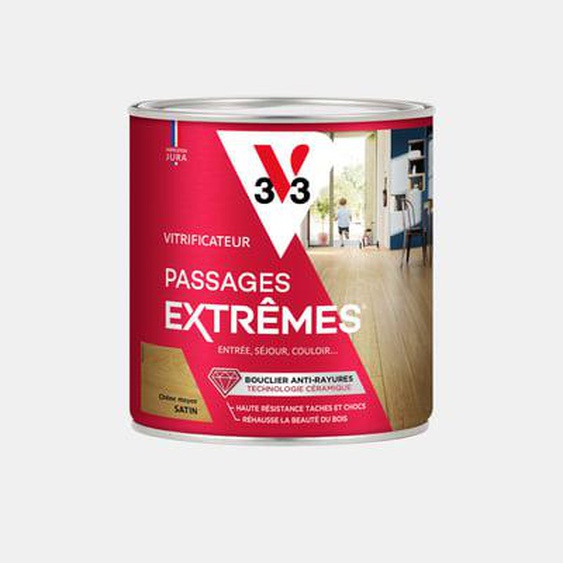 Vitrificateur Passages Extrêmes® Chêne moyen Satin 0,75 L