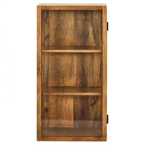 Vitrine en bois Montre