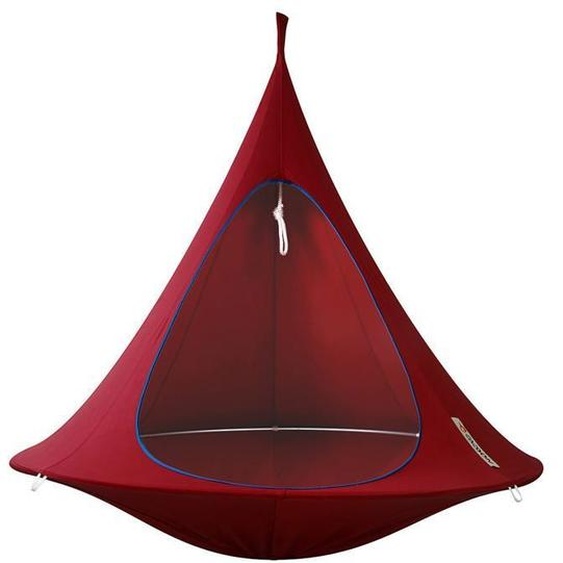 VIVERE CACOON SINGLE CHAISE SUSPENDUE - ROUGE CHILI