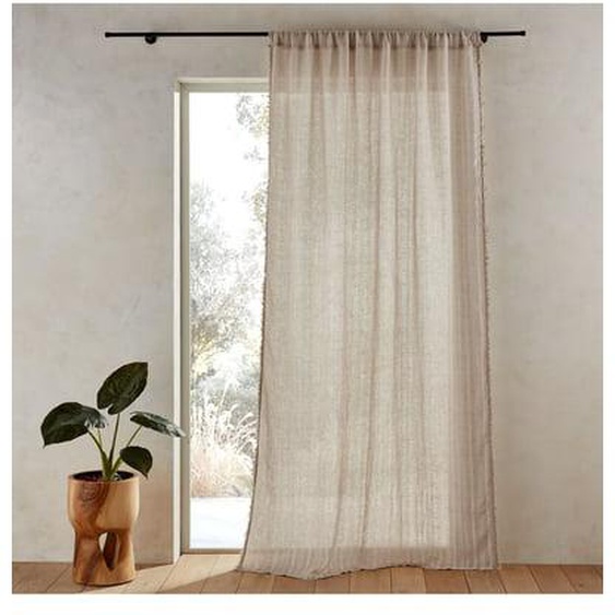 Voilage en lin et viscose, Plumaka